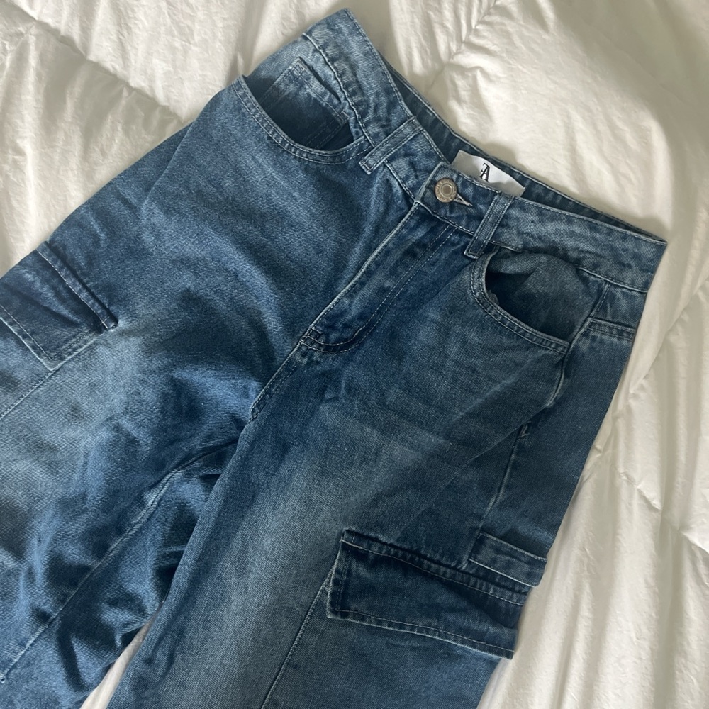 Flying Angel Cargo Jeans - Picture 1 of 6